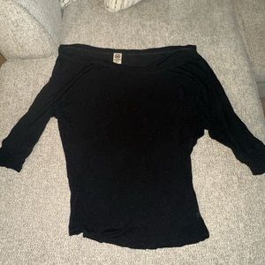 3/4 sleeve dolman shirt